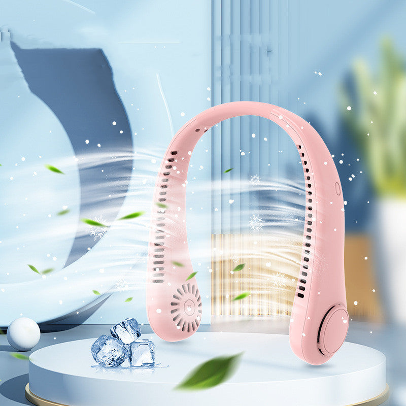 Mini Neck Fan for Travel & Sports