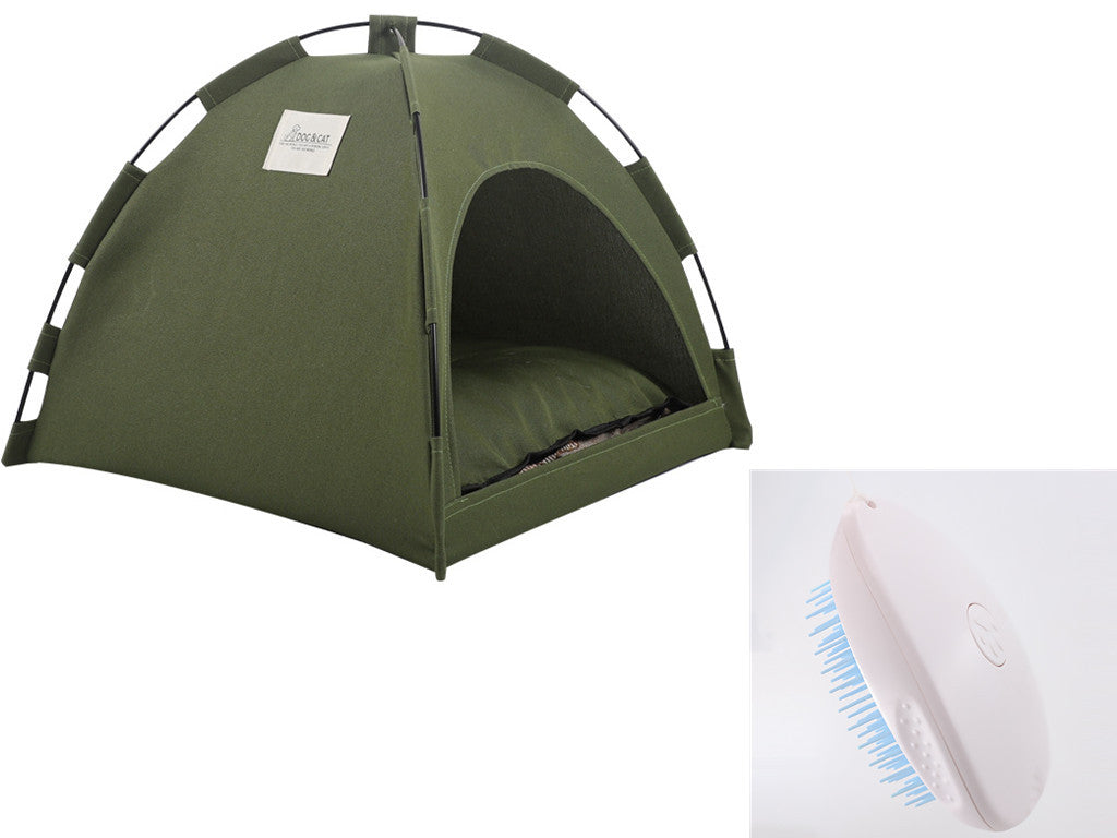 Portable Pet Tent Bed – Indoor/Outdoor Cozy House for Cats & Dogs