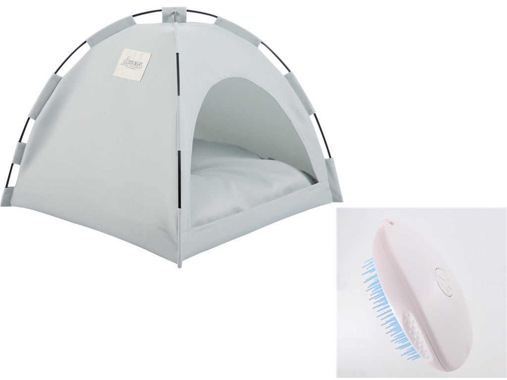 Portable Pet Tent Bed – Indoor/Outdoor Cozy House for Cats & Dogs