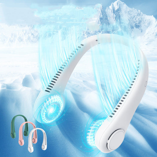 Mini Neck Fan for Travel & Sports
